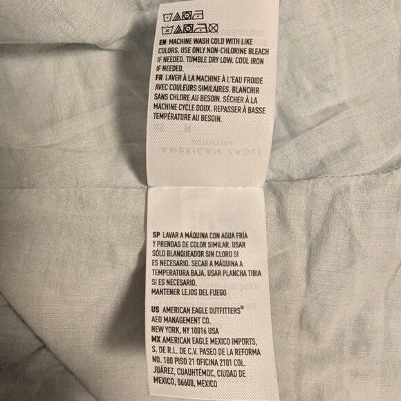 Brand new (with tags) blue tiered dress from American Eagle, size L - Picture 5 of 7